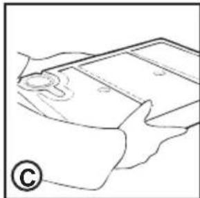 CANDY GVS C8DES - To remove the container bottom water drawer - 3