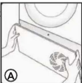 CANDY GVS C8DES - To remove the container bottom water drawer - 1