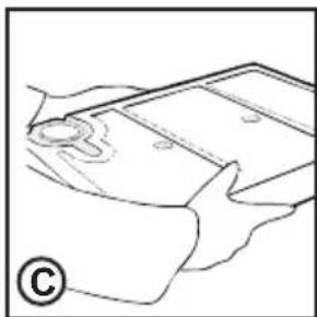 CANDY CS C8DRGRS - Para extraer el deposito de agua inferior - 3