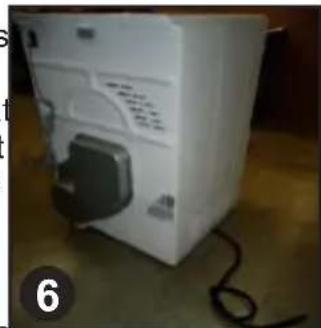 CANDY CS C8DRGRS - Fit the Hose as Follows: - 6