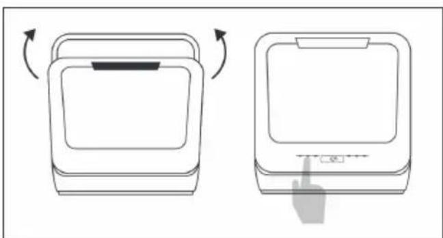 Klarstein Mini 10032678 - Filling the device - 2