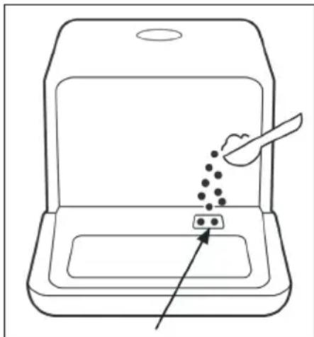Klarstein Mini 10032678 - SPÜLMITTEL EINFÜLLEN - 1