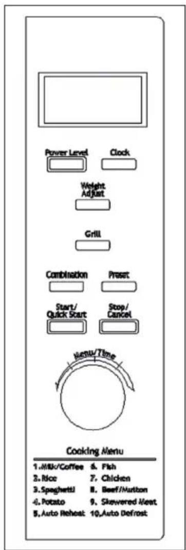 Klarstein 10031899 - Panel de control - 1