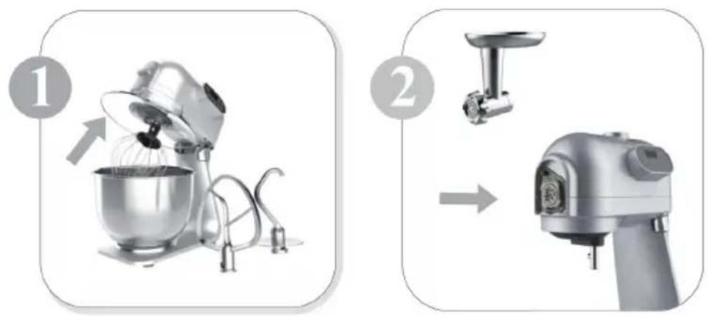 Klarstein 10032112 - USING THE ACCESSORIES - 1