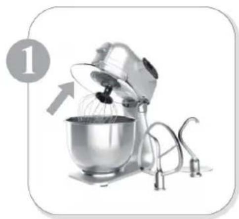 Klarstein 10032111 - Utilisation des accessoires - 1