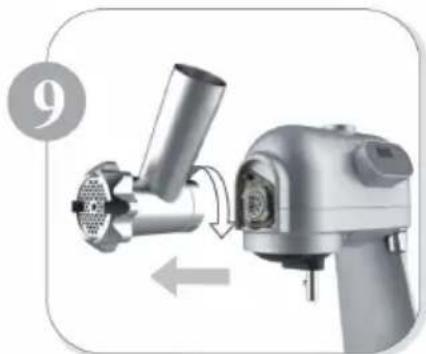 Klarstein 10032111 - FLEISCHWOLF - 9