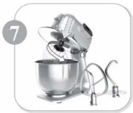 Klarstein 10032111 - Utilisation des accessoires - 9