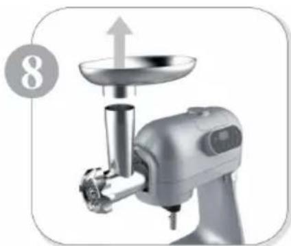 Klarstein 10032111 - MEAT GRINDER - 8