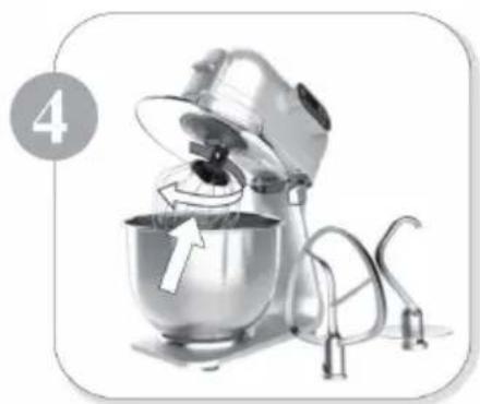 Klarstein 10032111 - Utilisation des accessoires - 6