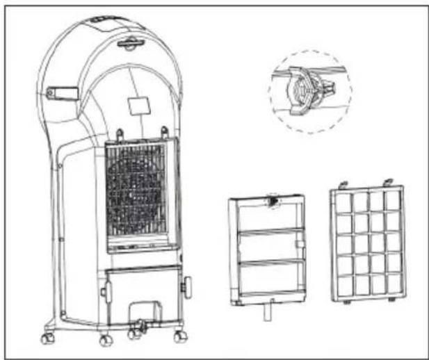 Klarstein 10031487 - Nettoyage du filtre - 1