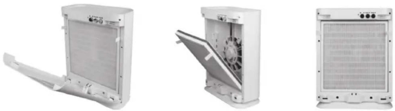 Klarstein 10028709 - Changer le filtre HEPA - 1