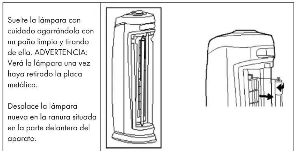 Klarstein 10032000 - Cómo sustituir la lámpara UV-C - 2