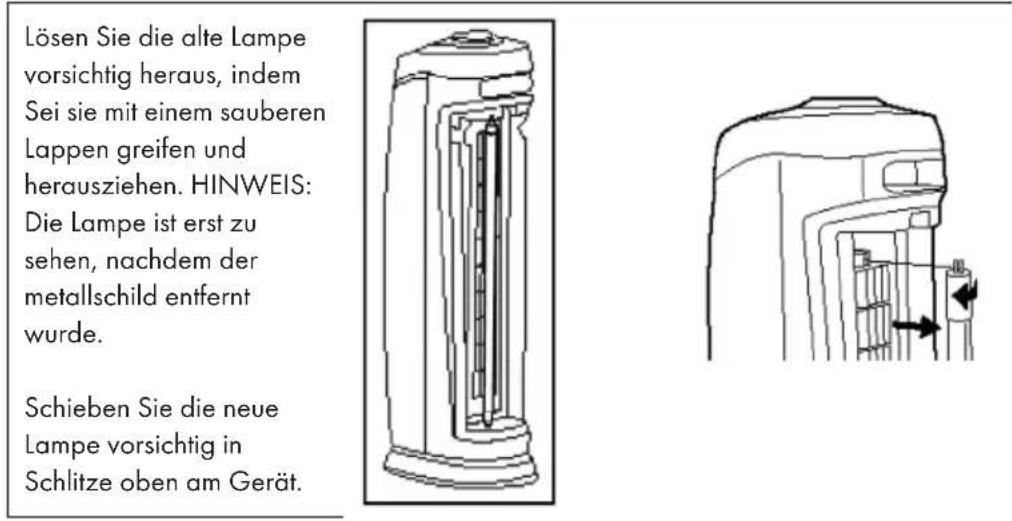 Klarstein 10032000 - So ersetzen Sie die UV-C-Lampe - 2