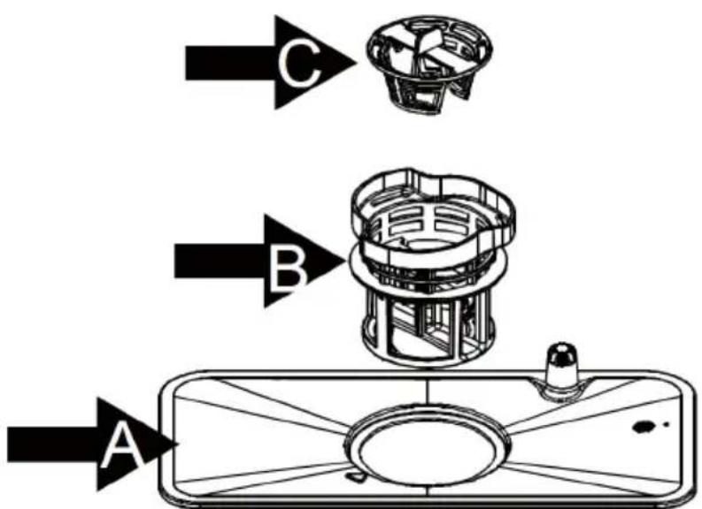 Klarstein 10032914 - Hauptfilter (A): - 1