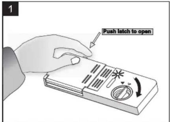 Klarstein 10032914 - Refilling the Detergent Dispenser: - 1