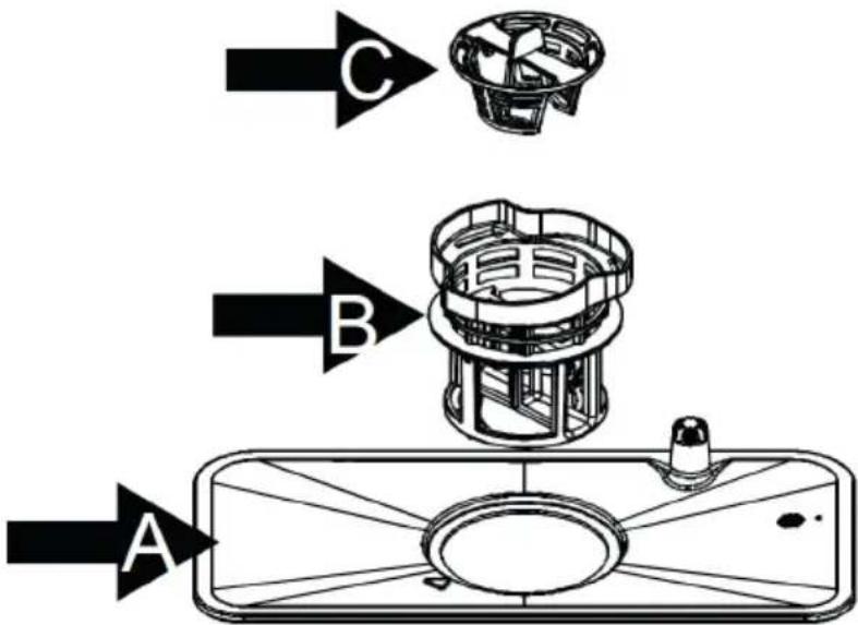 Klarstein 10032677 - Hauptfilter (A): - 1