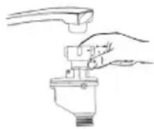 Klarstein 10032677 - Allacciare e scollegare il tubo di carico dell'acqua - 1