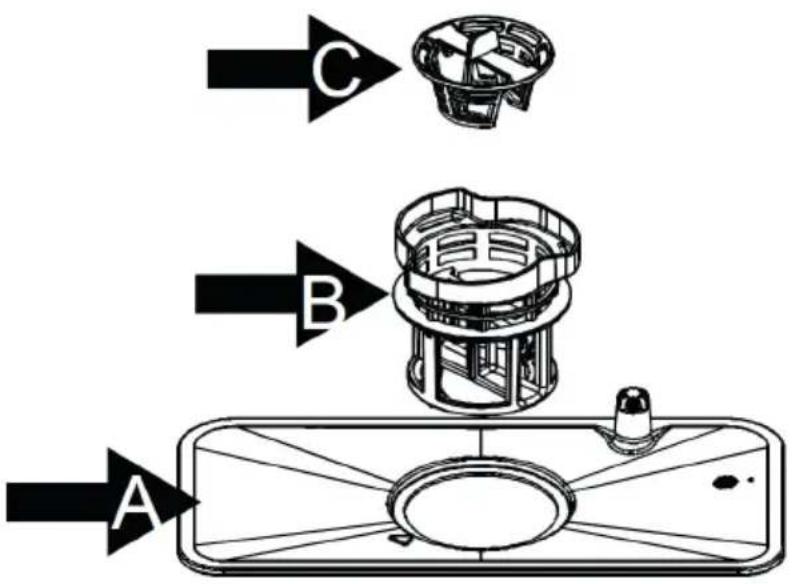 Klarstein 10032677 - Main filter (A): - 1