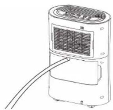 Klarstein AeroDry 10 10033251 - Drenaje de agua continuo: - 3