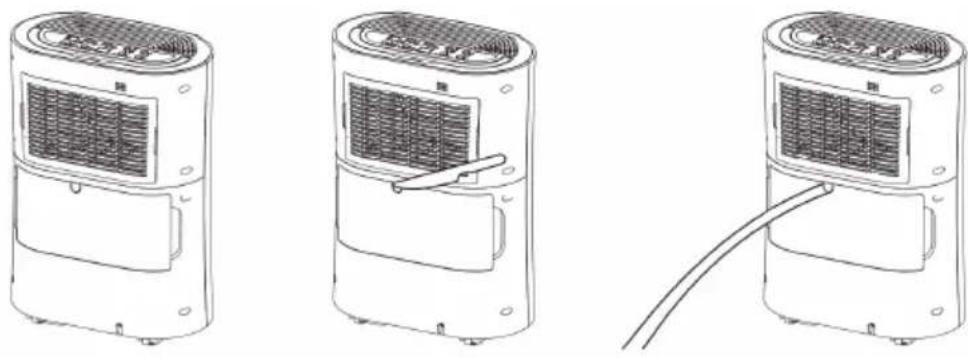 Klarstein AeroDry 10 10033251 - Continuous draining: - 1