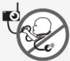 ANGELCARE AC315 - ⚠️ WARNINGS - Strangulation Hazard – Children have STRANGLED in cords. - 1