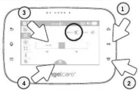 ANGELCARE AC315 - - HOW TO SET THE TIME - 1