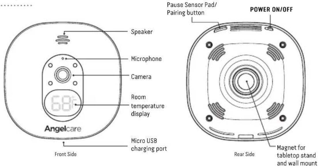 ANGELCARE AC315 - IMPORTANT! ENSURE THE CORD PROTECTIVE COVER IS SECURELY PLACED UNDER THE LEG OF THE CRIB - 2
