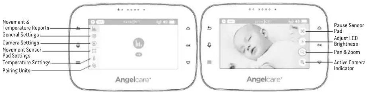 ANGELCARE AC315 - TOUCH CONTROL KEYS - 6