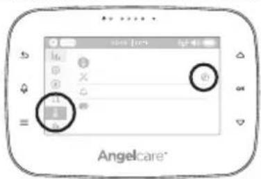 ANGELCARE AC315 - PARA CAMBIAR DE CELSIUS A FAHRENHEIT: - 1