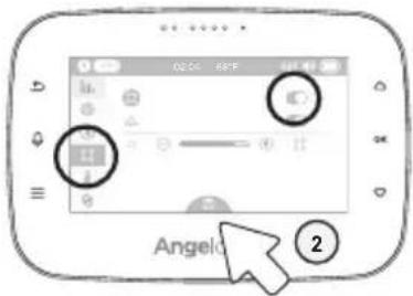 ANGELCARE AC315 - TO ACTIVATE/DEACTIVATE THE SENSOR PAD: - 1