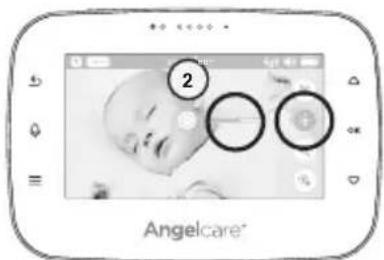 ANGELCARE AC315 - - LCD SCREEN BRIGHTNESS - 1