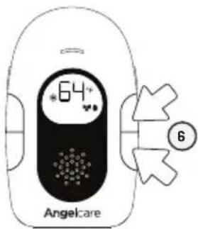 ANGELCARE AC117 - TO SET TEMPERATURE RANGE - 3