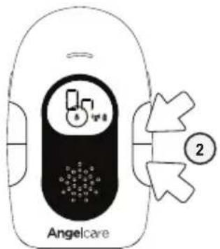 ANGELCARE AC117 - - ACTIVATION PAR LA VOIX (VOX ACTIVÉ) OU MODE SON EN CONTINU (VOX DÉACTIVE) - 1