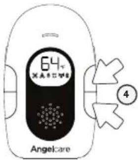 ANGELCARE AC117 - TO SET TEMPERATURE RANGE - 1