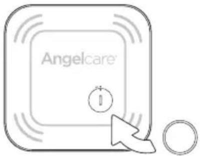 ANGELCARE AC017 - - ENCIENDA LA ALMOHADILLA DEL SENSOR DE MOVIMIENTO: - 1