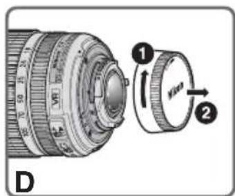 NIKON Nikkor AFS DX 18105mm f3.55.6G ED VR - 使用相機和鏡頭時應注意以下事項 - 4