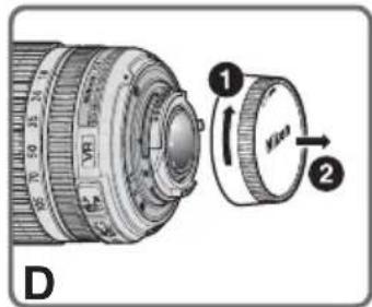 NIKON Nikkor AFS DX 18105mm f3.55.6G ED VR - Nomenclatura - 5