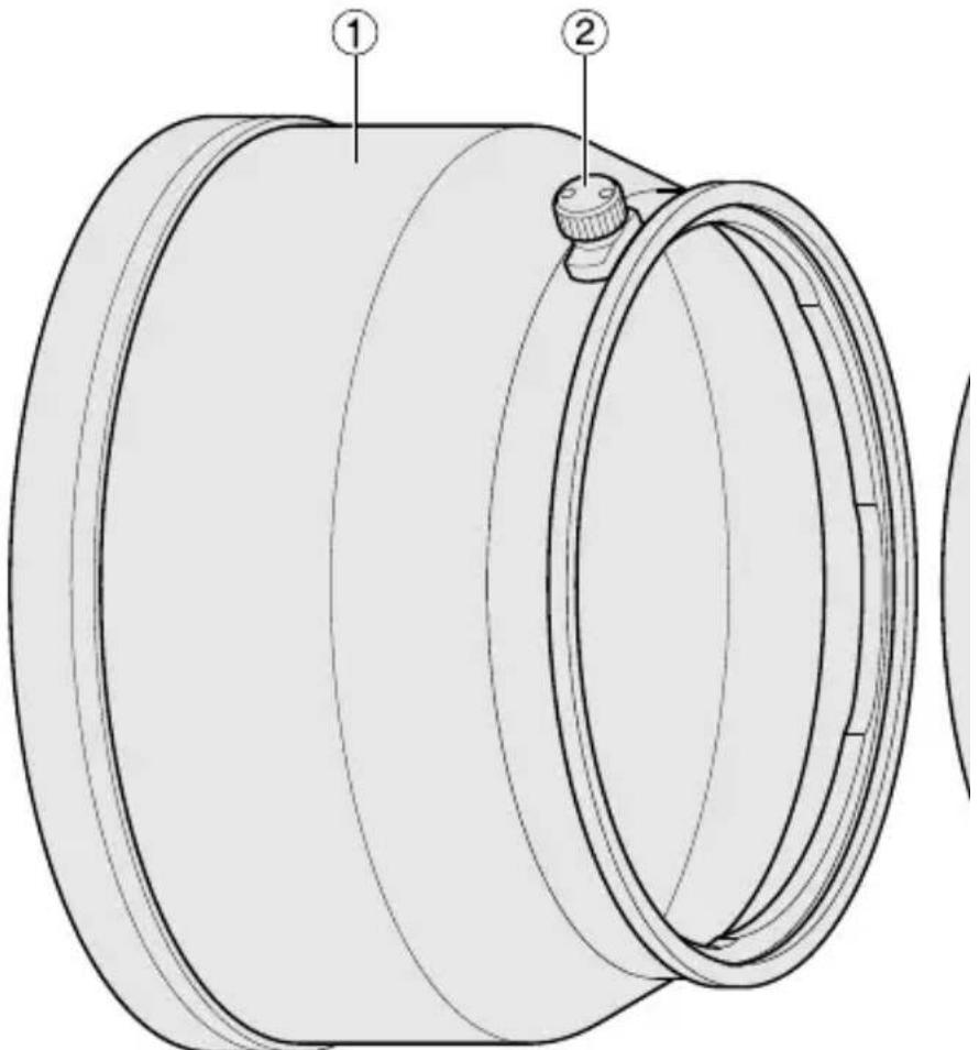 NIKON Nikkor AFS 200mm f2G ED VR II - Nomenclature - 1