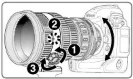 NIKON Nikkor AFS 200mm f2G ED VR II - カメラ位置の変更 - 1