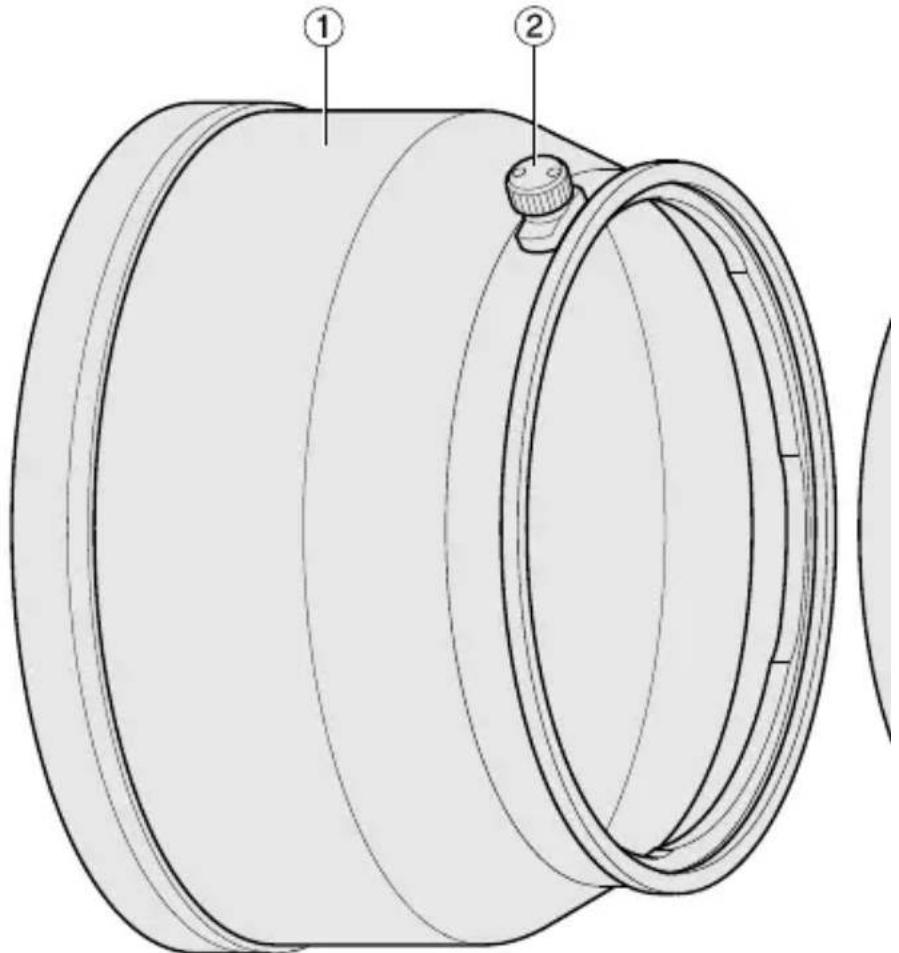 NIKON Nikkor AFS 200mm f2G ED VR II - ■ Nomenklatur - 1
