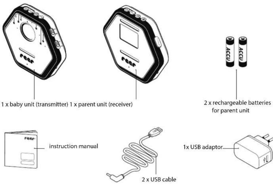Reer BeeConnect Plus - Scope of delivery - 1