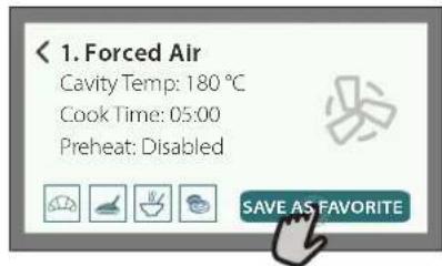 BAUKNECHT ECSK11 F845 - HOW TO SAVE A FUNCTION - 2
