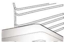 BAUKNECHT ECSK11 F845 - INSERTING THE WIRE SHELF AND OTHER ACCESSORIES - 2