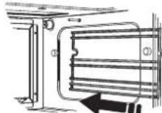 BAUKNECHT ECSK11 F845 - ENLEVER ET REPLACER LES SUPPORTS DE GRILLE - 2
