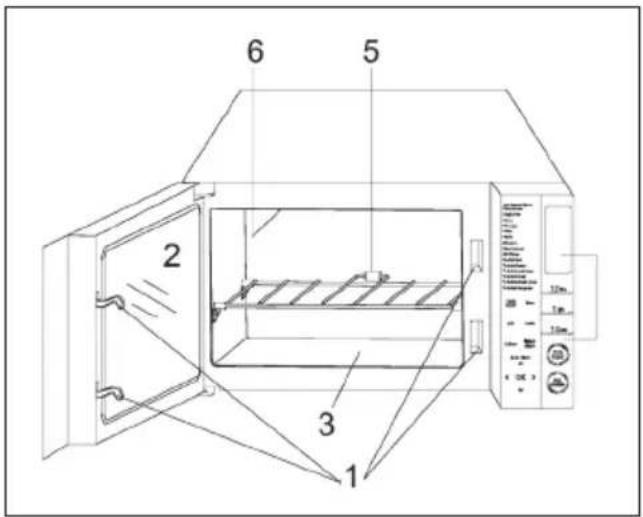 Klarstein Brilliance Roomy - Micro-ondes - 1