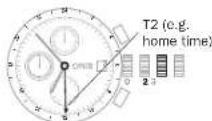 Oris ProDiver Pointer Moon - 2-time zone with additional 24 hr hand. - 1
