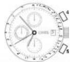Oris ProDiver Chronograph - tachymeter scale - - 1