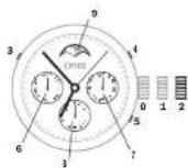 Oris ProDiver Chronograph - 都市表示 - 2