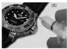Oris ProDiver Chronograph - Utilisation du kit de nettoyage - 2