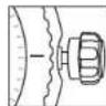 Oris ProDiver Chronograph - Positions de la couronne. - 4